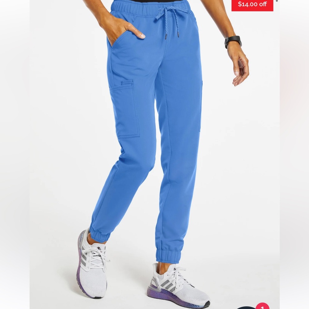 Jaanuu jogger scrub pants - mesh enhanced jogger pant